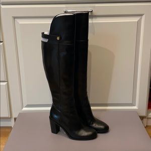 Louise Et Cie Black leather Over the knee boot